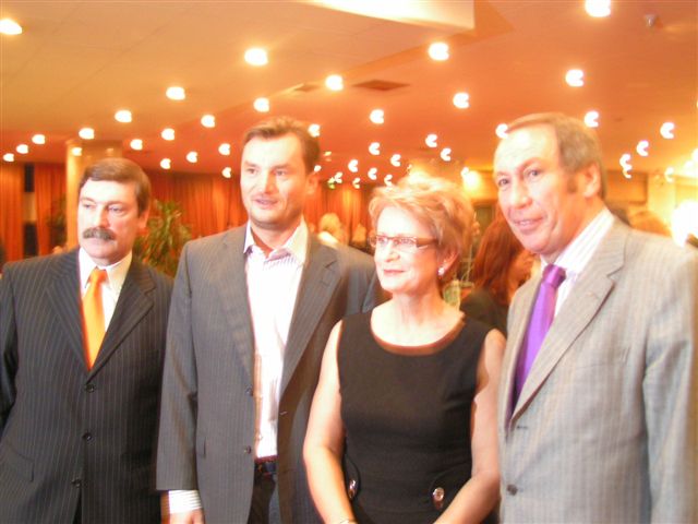 Ш.Тарпищев,А.Волков вместе В.С.Дементьевой
